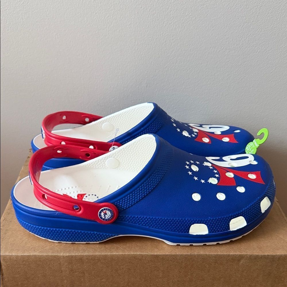 Crocs Classic Clog NBA Philadelphia 76ers Men’s Size 13